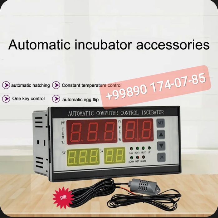 XM-18 Для Инкубатор яйцо*инкубаторга*inkubator uchun boshqaruv bloki