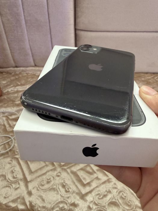 Айфон 11 черный 128гб