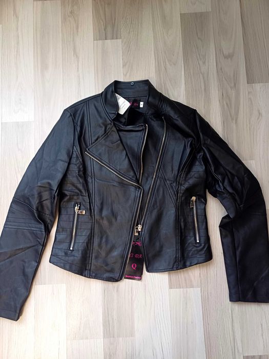 Кожено яке размер м