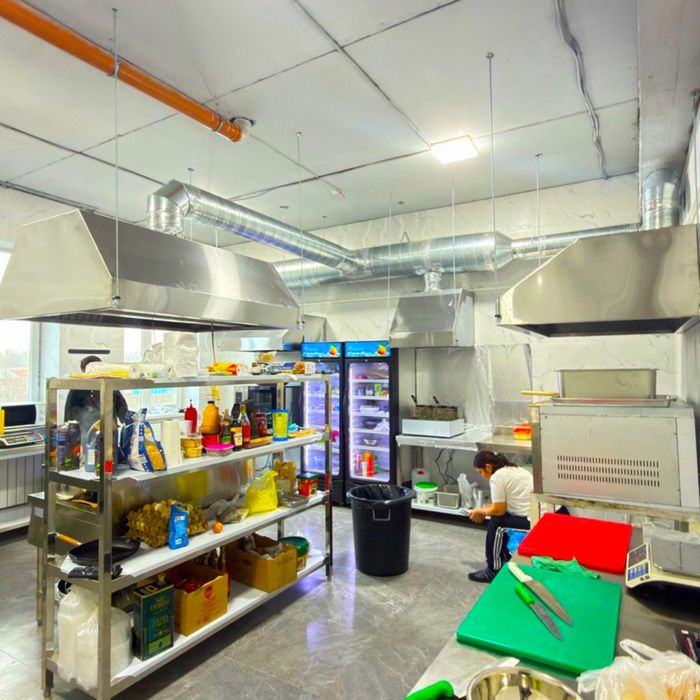 УСТАНОВКА ВЕНТИЛЯЦИИ для общепита по нормам