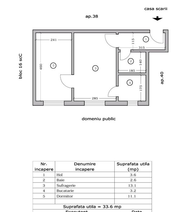 Vând apartament cu 2 camere zona central ideal investiție!