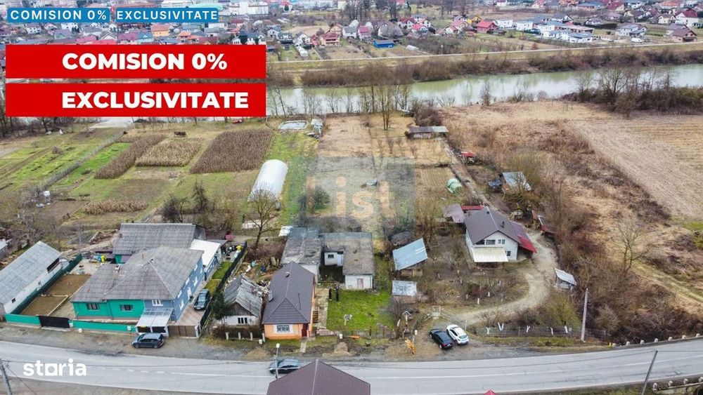 Exclusivitate! Teren intravilan + constructie casa, Beclean