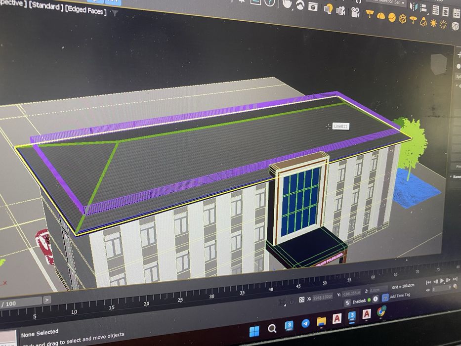 3d max  fasad avtocad