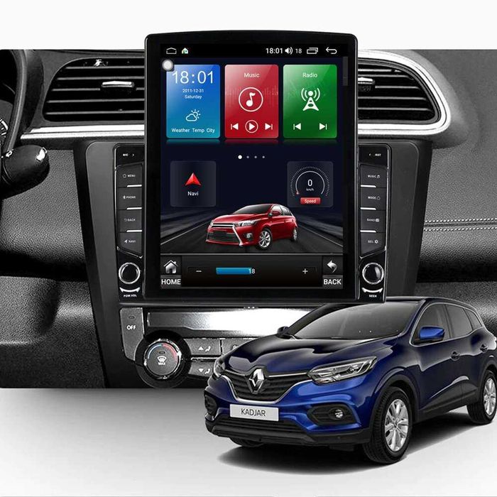 Navigatie pentru Renault Kadjar 2016 - 2021 Ecran TESLA 9.7 inch 4GB