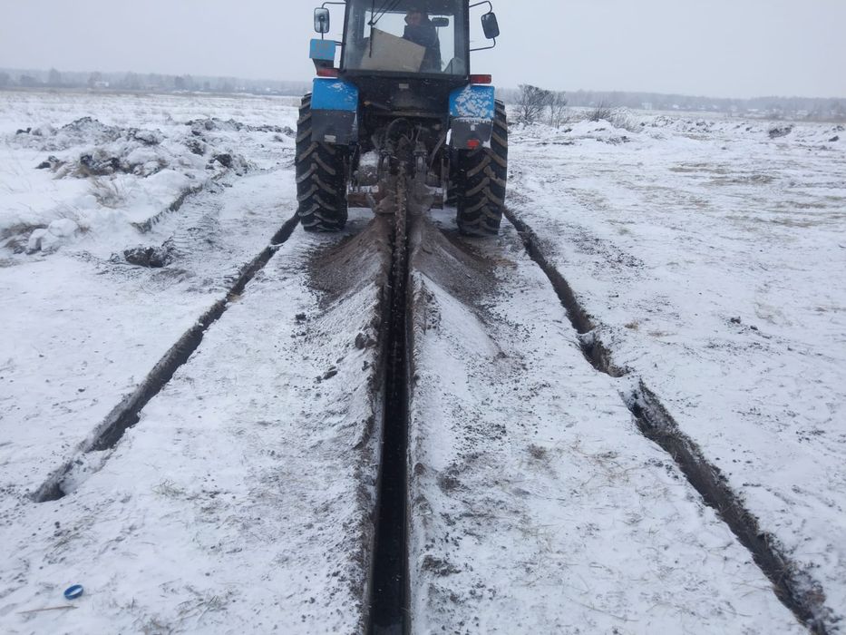 Услуга трактора МТЗ на базе бара грунтарез