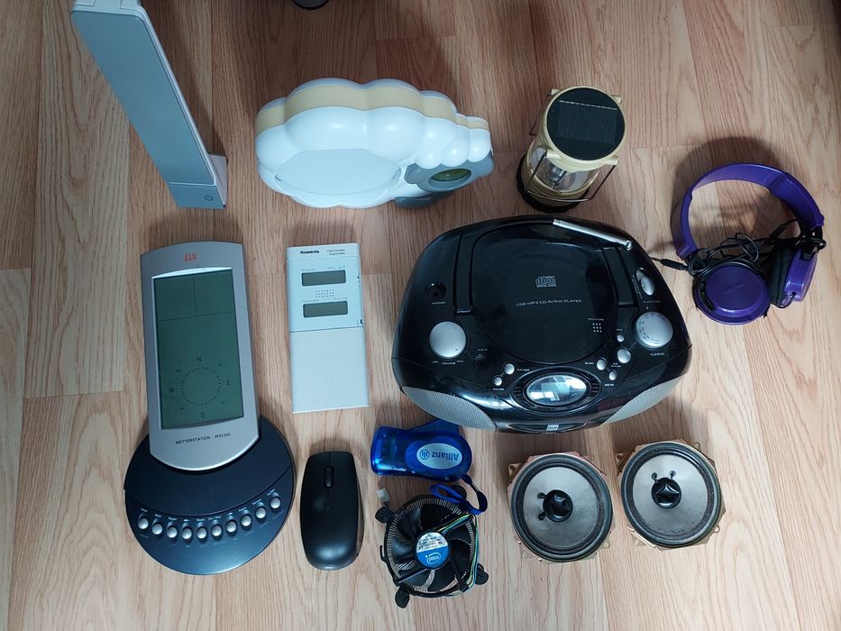 Lot obiecte netestate primite din germania