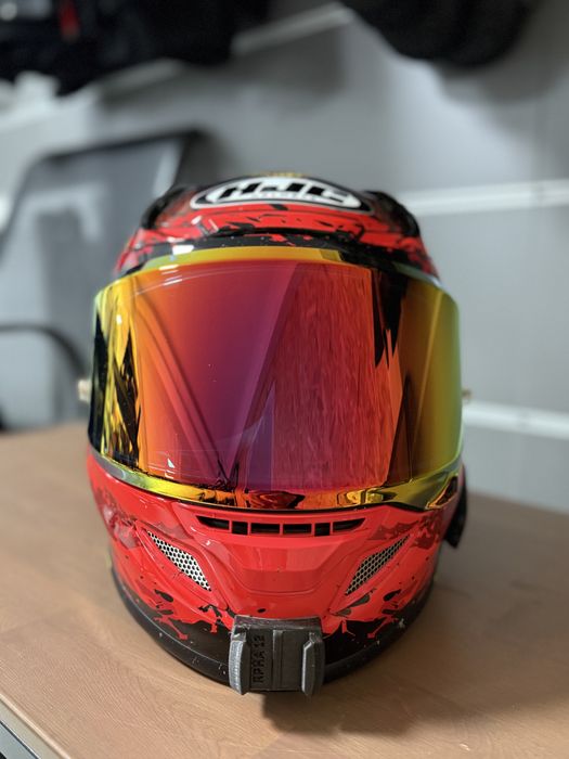 Casca moto Hjc Rpha 12 Diablo Blizzard