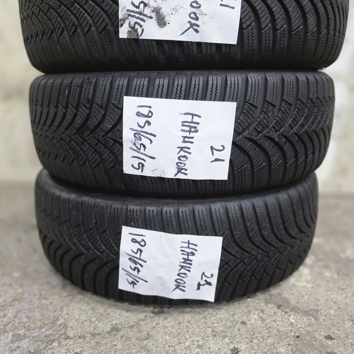 4×185/65/15 M+S.HANKOOK 2021.Stare excelenta.
