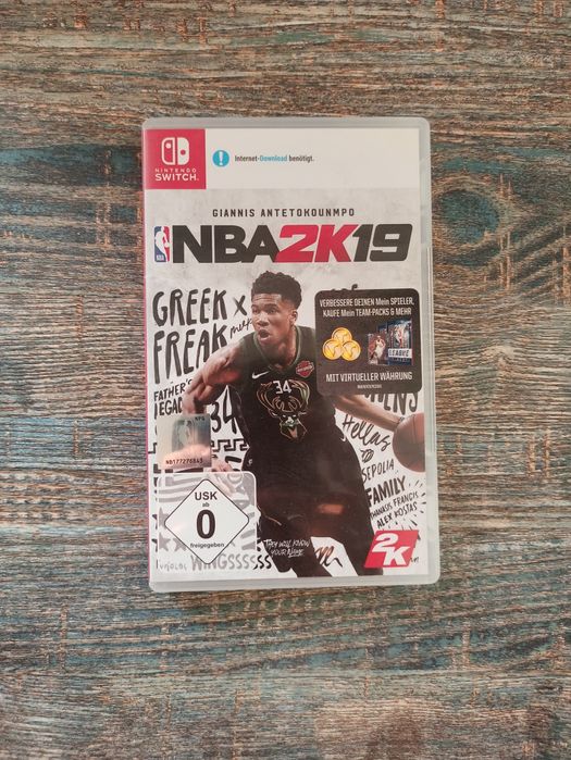 Игра "NBA2K19" для приставки Nintendo switch