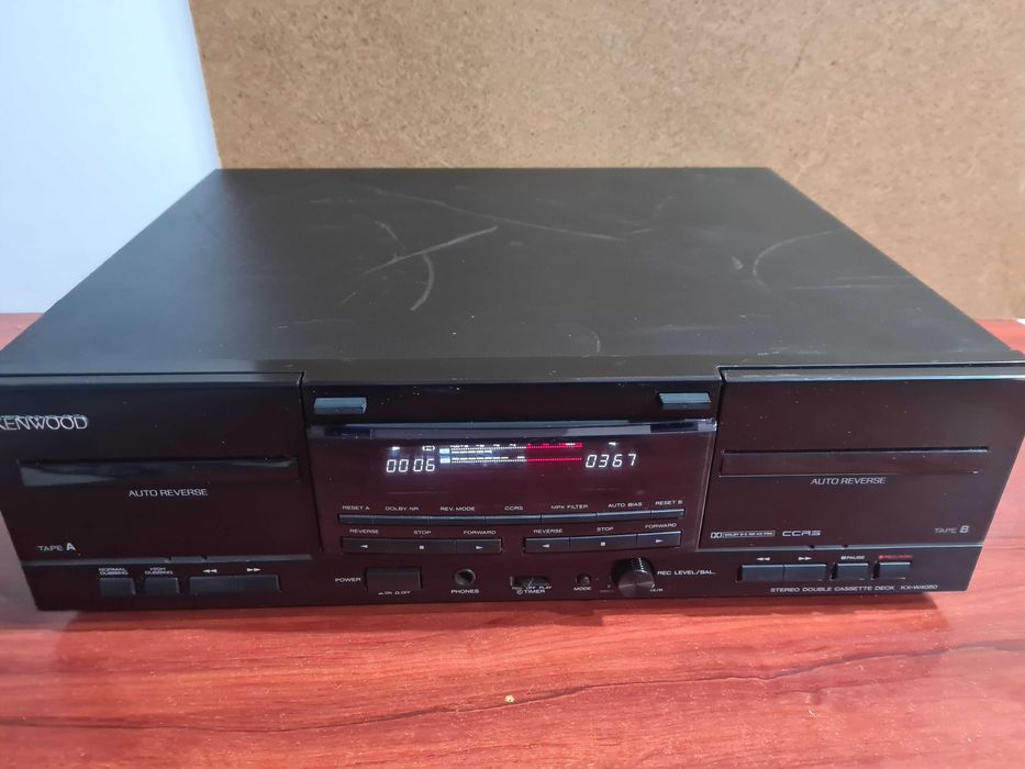 Dublu casetofon deck Kenwood KX-W4080