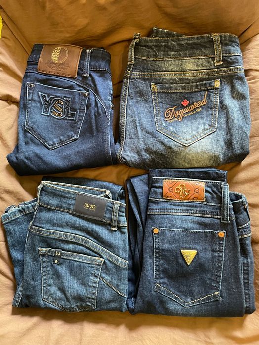 дънки philipp plein,dsquared,guess