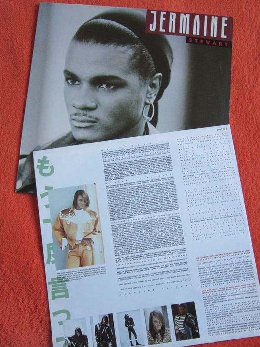 vinil rar Jermaine Stewart ‎Say It Again Electro Synth R&B FunkSoul'87