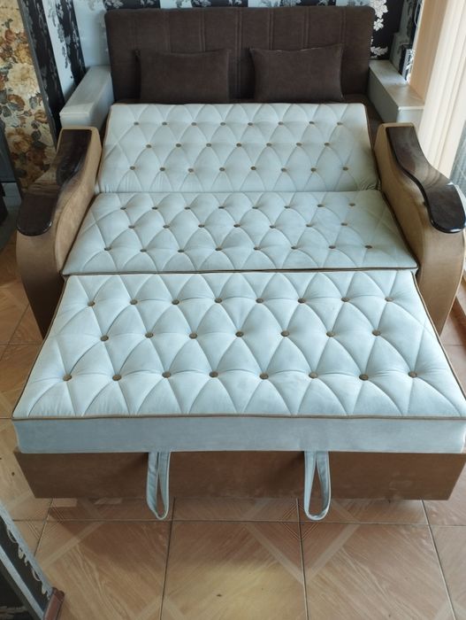 Акция! Диван Мини трансформер (глубина  160 см, глубина 190 см,) + дос