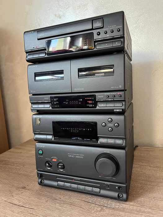 Sony MHC 3800 amplificator, tuner, CD, casete deck,  combina
