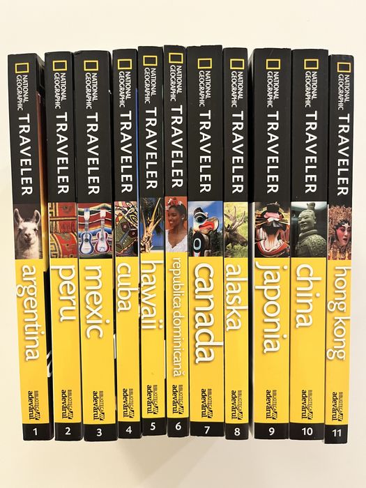 Colectie carti National Geographic