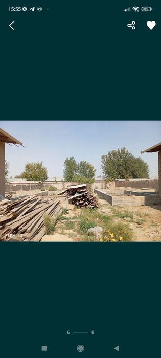 Ер участка сотилади янгиарикда мактабни оркасида хужатлари булган