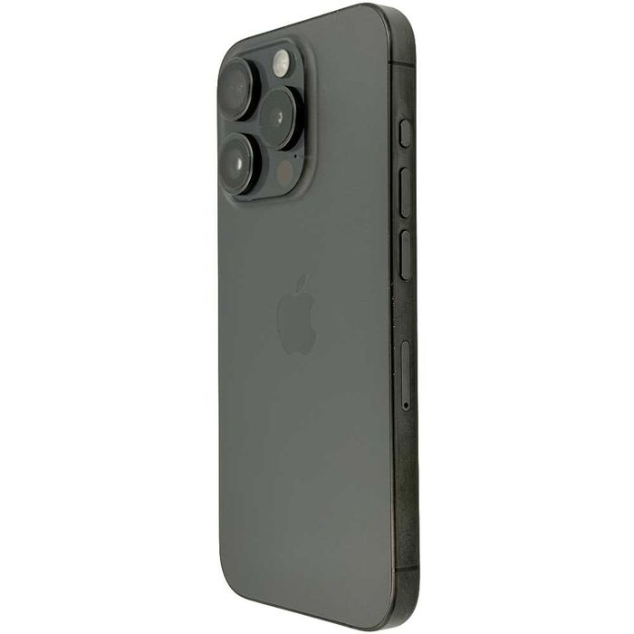 Magazin Apple | iPhone 15 Pro | Excelent | Titanium Black | 256GB | 89% | Cu Garantie | In Rate | smilemobile.ro