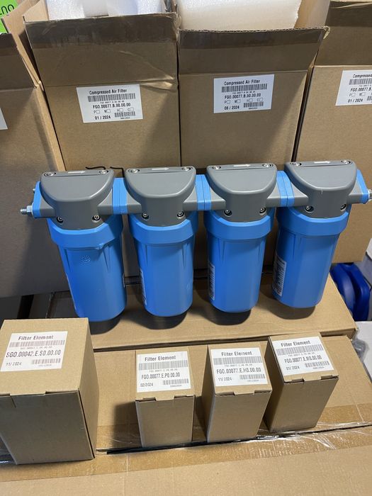 Filtre ATS retea aer - Baterii - Regulatoare - Lubrificator scule