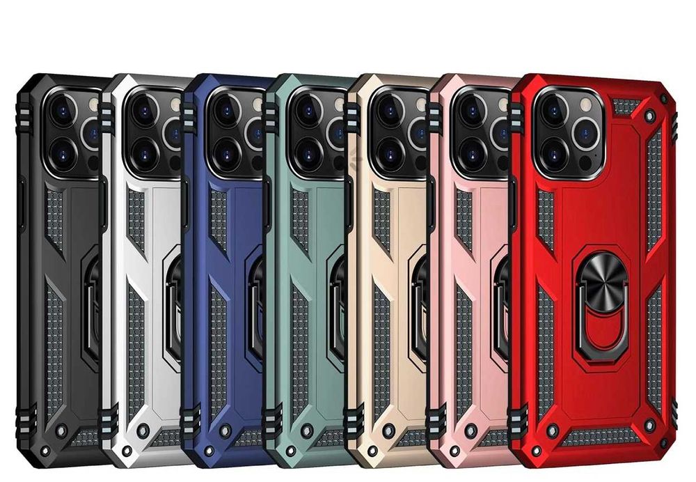 Husa hybrid ARMOR cu inel pt iPhone 13 , 13 Mini, 13 Pro , 13 Pro Max