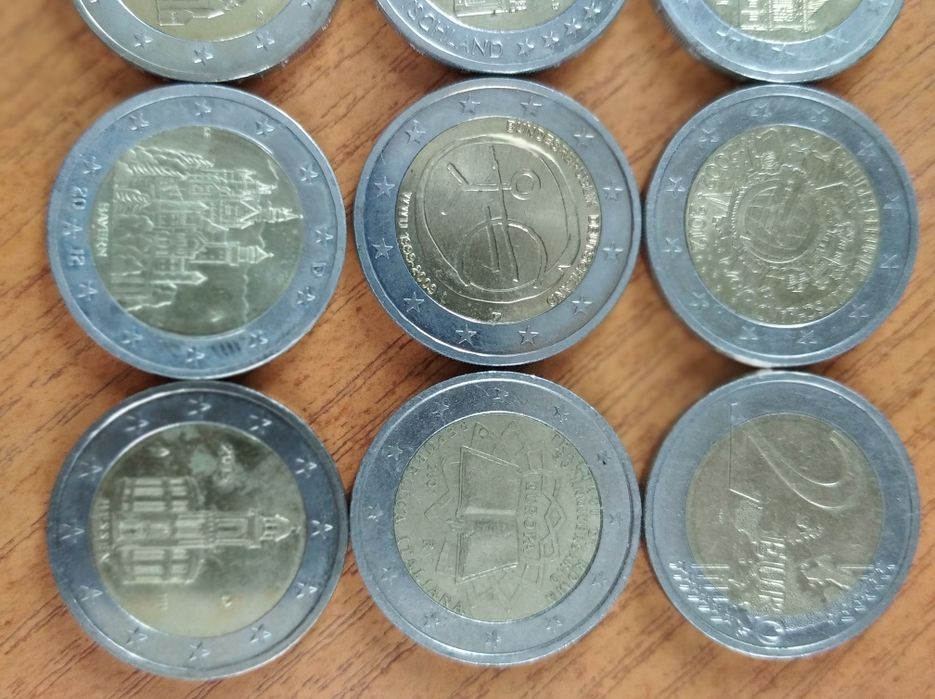 Монеты евро продам