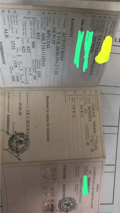 Oltcit special 1982.