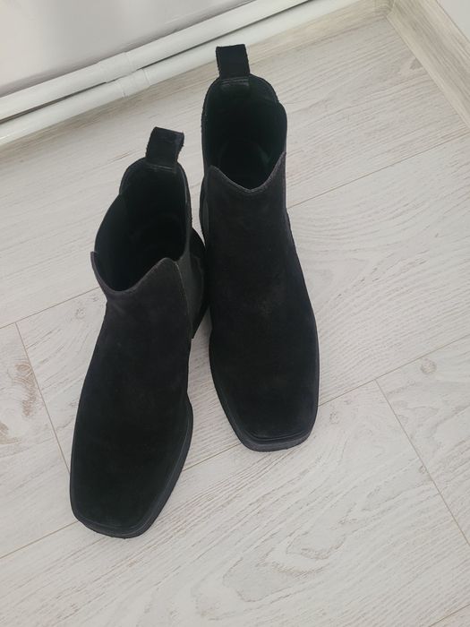 Ghete damă Chelsea, din piele naturală, mărimea 38