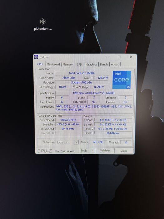 Procesor I5 12600K