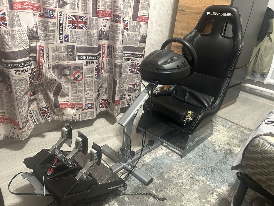 Thrustmaster t300 playseat evolution trustmaster t-lmc