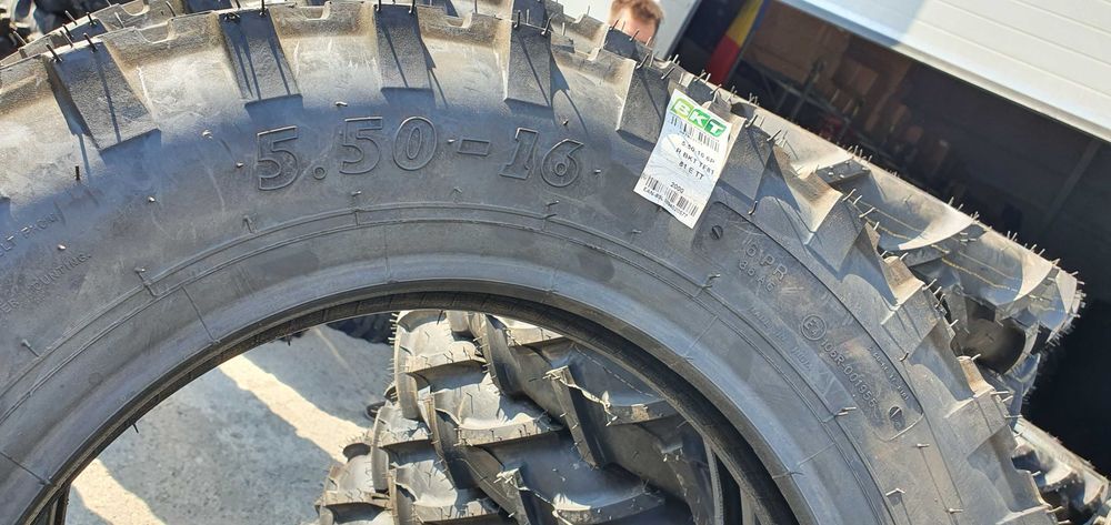 Cauciucuri noi marca BKT cu garantie 5.50-16 inguste de directie 2WYX