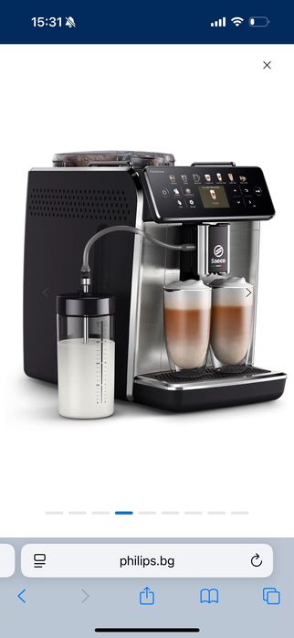 Saeco GranAroma-SM6585
Напълно автоматична машина за еспресо.