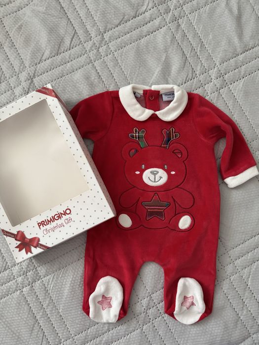 Коледен ромпър Primigi 0-3