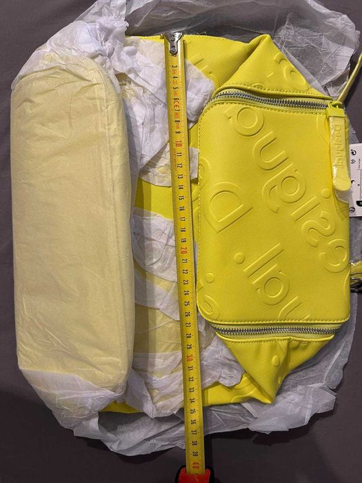 Дамска раницата жълта