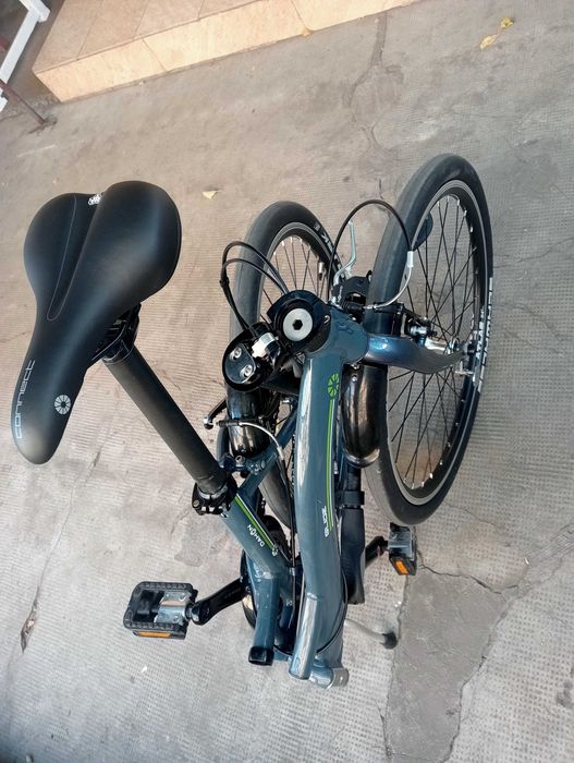 Bicicletă aluminiu pliabila Dahon roți 24 Shimano Alfine 11 viteze in butuc SG-S700 Treking Bergamont 27 V Deore XT cadru mare