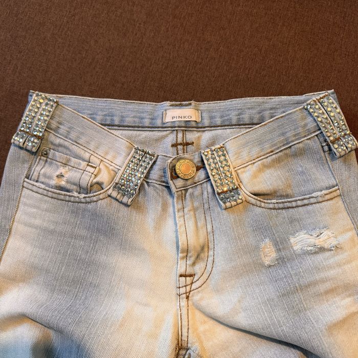 Blugi y2k Pinko talie joasa