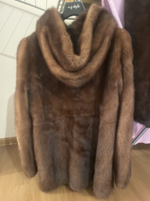 Шуба норковая длиная