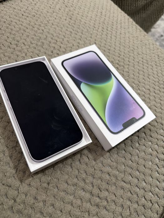 Iphone 14 purple 128 GB като нов