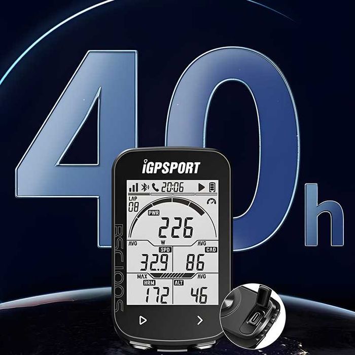 GPS компютър за велосипед IGPSPORT BSC100S, Безжичен, 2.6 inch LCD