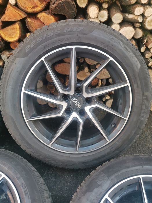 jante DOTZ + anvelope iarna Pirelli 225 55 R17; DOT0224 ; 7mm