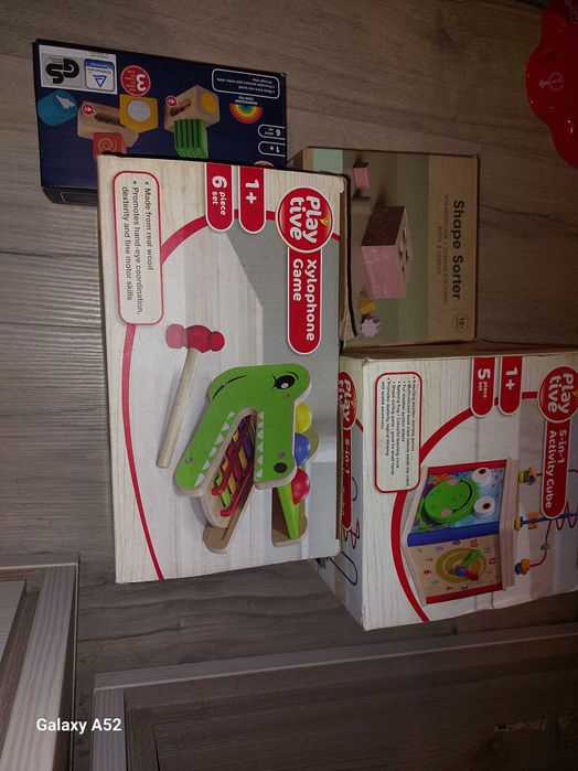 Играчки по монтесори за 1г.+