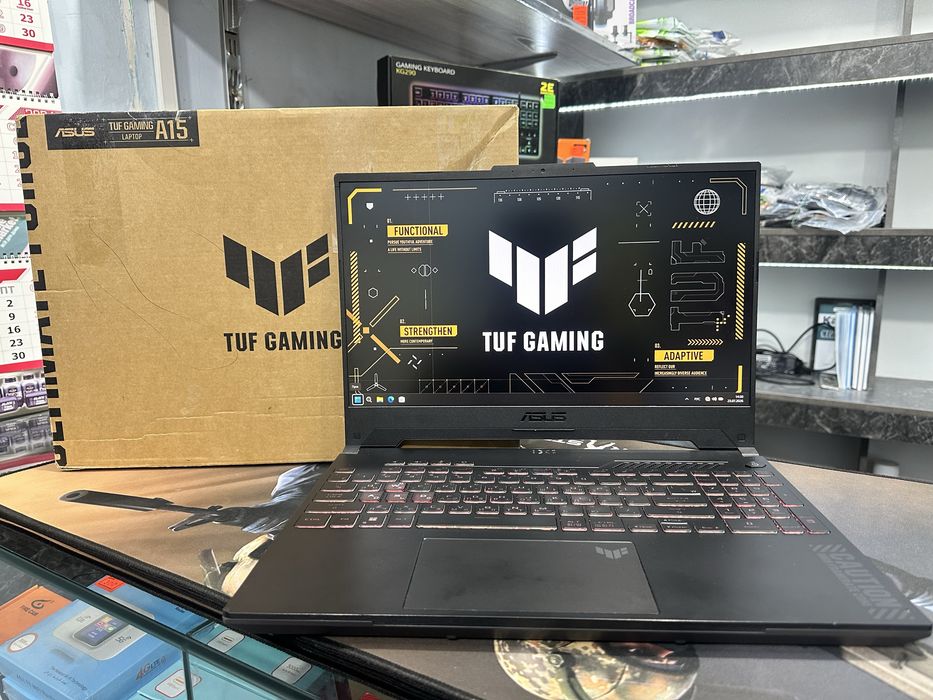 Мощный игравой ноутбук Asus Tuf Gaming ryzen 7-7435HS 16/512 RTX4050