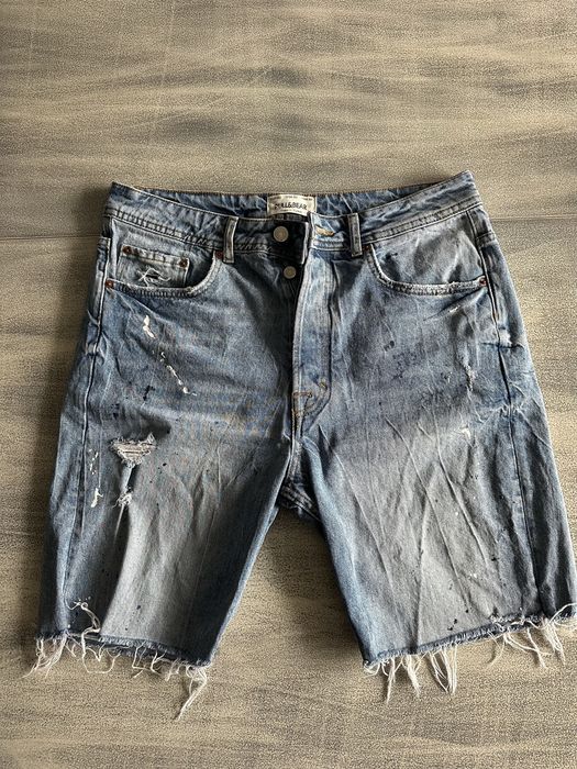 Мъжки къси дънки Pull & Bear
