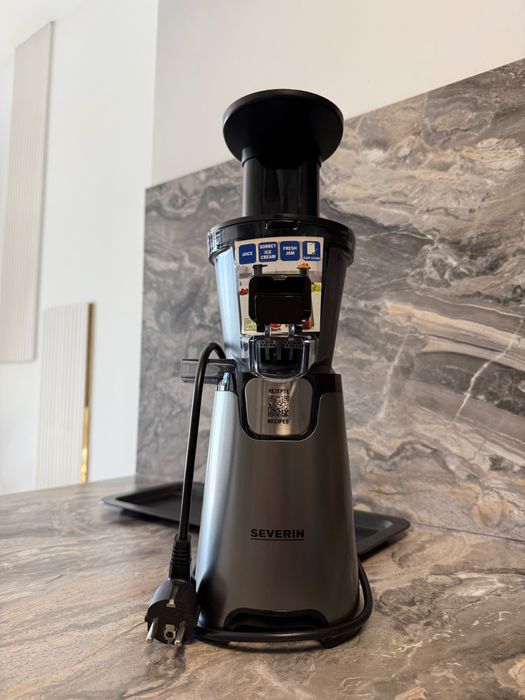 Сокоизстисквачка Severin ES3571, 150 W, двигател с въздушно охлаждане, без BPA