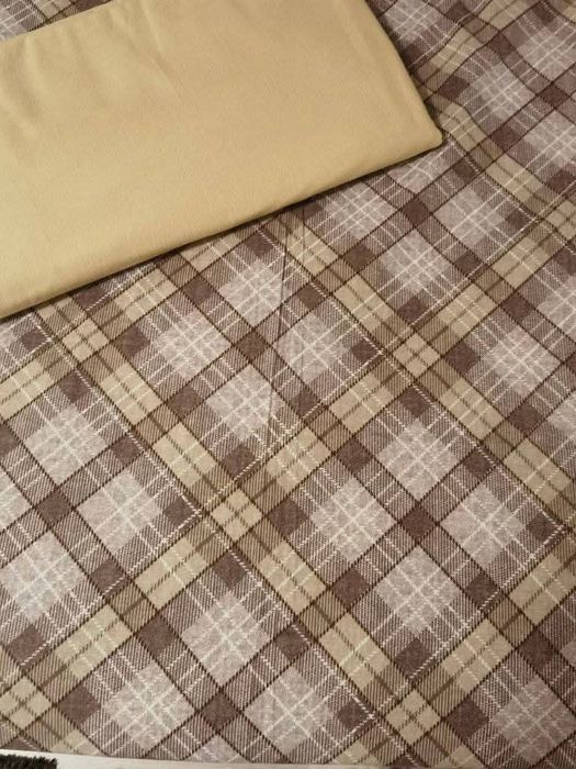 Долен чаршаф с ластик от бархет 100%памук