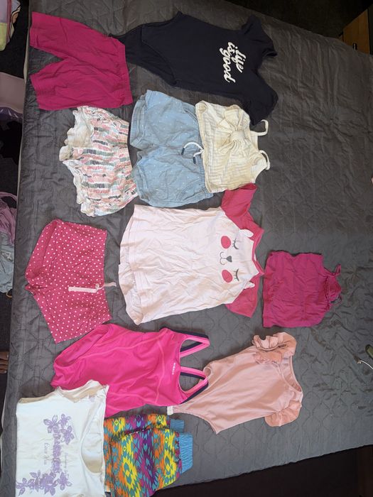 Лот летни дрехи и дандали 116 р 30-31н