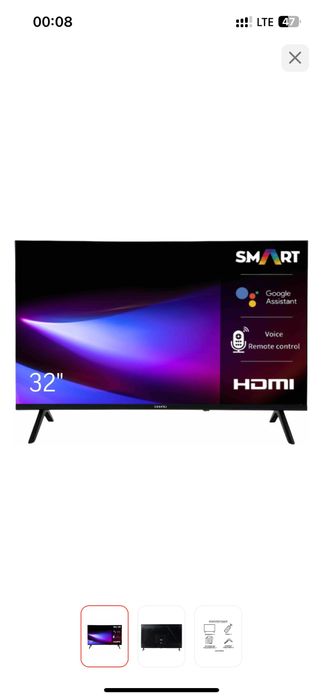 Продам смарт тв lunexi