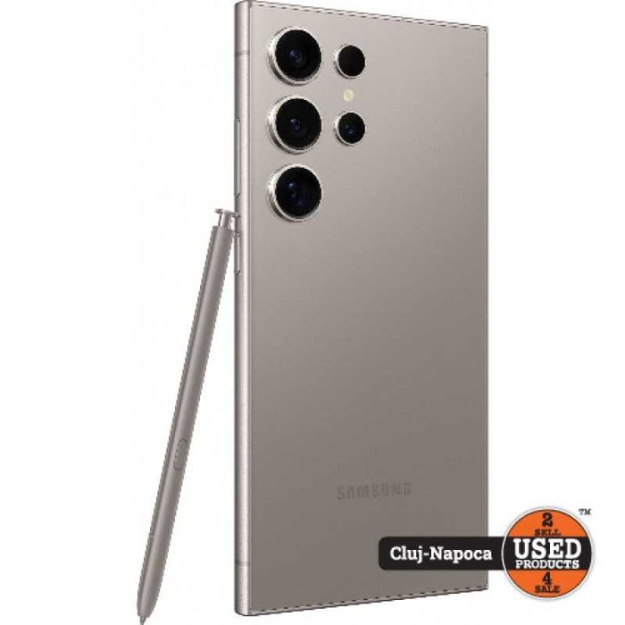 Samsung Galaxy S24 Ultra, 256 Gb, DS, Titanium Gray | UsedProducts.ro
