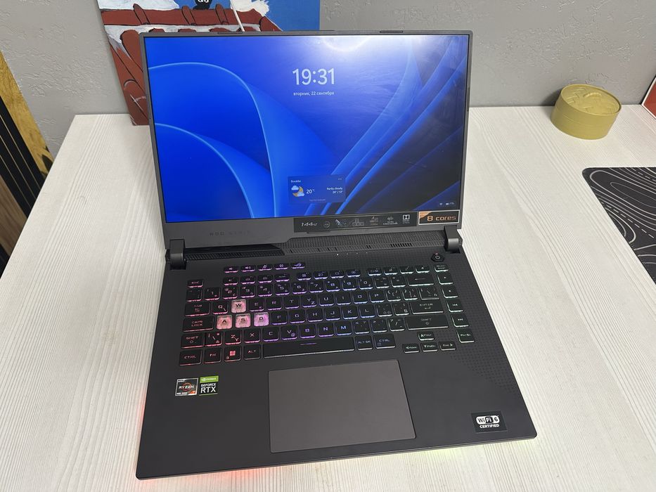 Игровой ноутбук Asus Rog Strix RTX3060