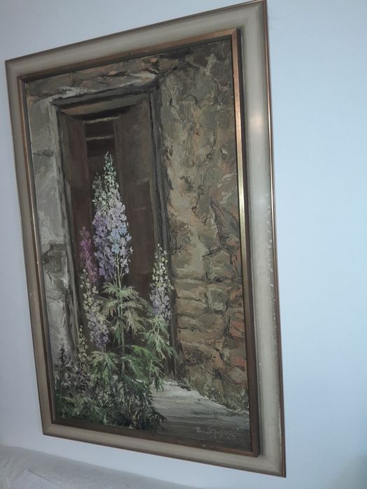 Tablou Original  pictură H.Grimm-Still Life FINAL