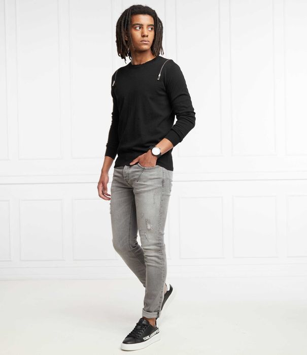 LES HOMMES памучен пуловер XXL