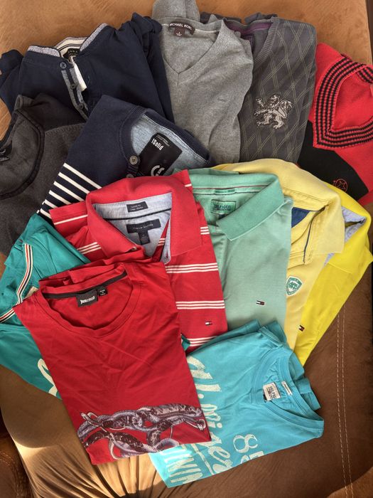 Пуловери, тениски - Tommy Hilfiger, Cavalli, Calvin Klein и др.